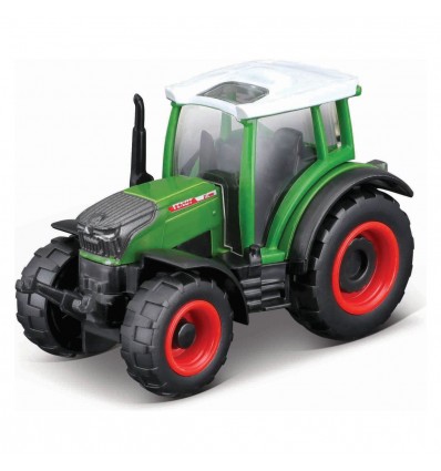 Maisto traktor Fendt, MF, Valtra, NH, 8 cm sort