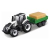 Maisto traktor 8 cm s prikolico Fendt, MF, Valtra, NH sort