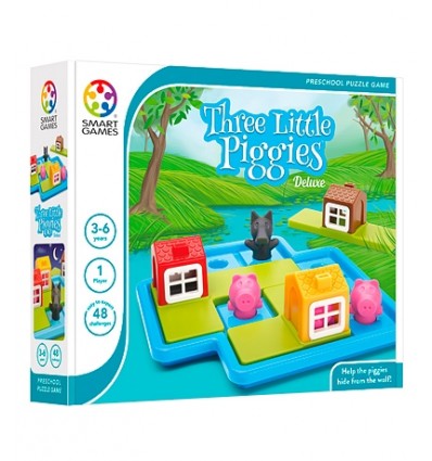 Smart Games Trije prašički - Deluxe (48 izzivov)SG 023