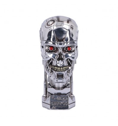 NEMESIS NOW TERMINATOR 2 HEAD BOX 21 CM