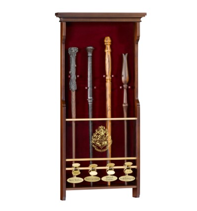 NOBLE COLLECTION - HARRY POTTER - 4 WAND DISPLAY