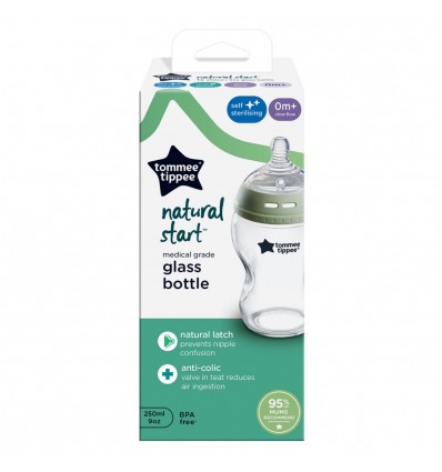 Tommee Tippee steklenička steklena NS 250ml