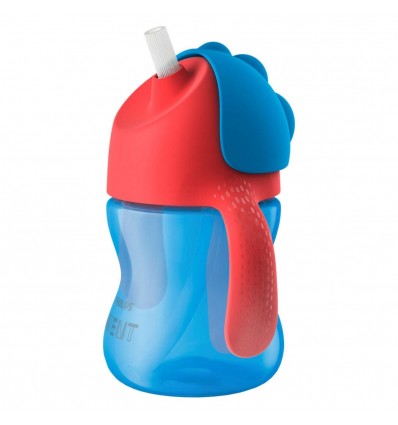 Avent lonček s slamico, 200ml, 9m+, m