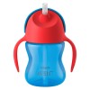 Avent lonček s slamico, 200ml, 9m+, m