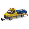 Bruder avtotransporter MB Sprinter + avto Roadster 50 cm