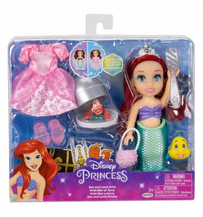 Jakks Pacific punčka Disney Princess Petites z modnimi dodatki 15cm sort