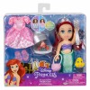 Jakks Pacific punčka Disney Princess Petites z modnimi dodatki 15cm sort