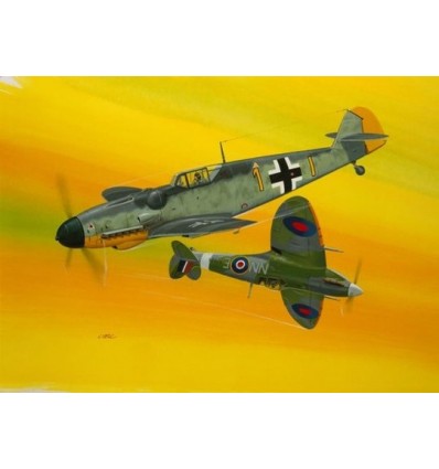 Combat Set Bf109G-10 & Spitfire Mk.V - 090