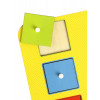 Otroške razvojne igrače Montessori Oblika + barva 1