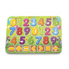 Otroška razvojna igrača za učenje številk s primeri, barvna