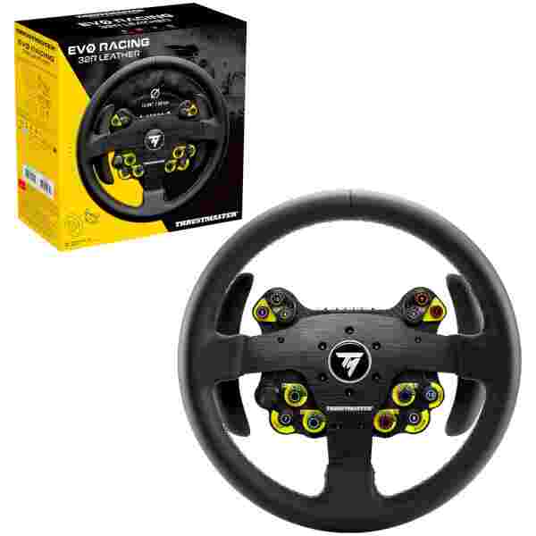 THRUSTMASTER EVO RACING 32R LEATHER WHEEL ADD ON - Image 2