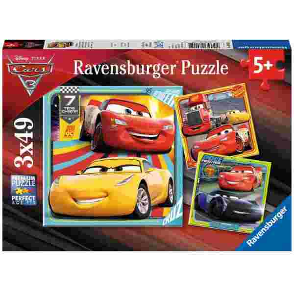 Sestavljanka Cars 3x49d