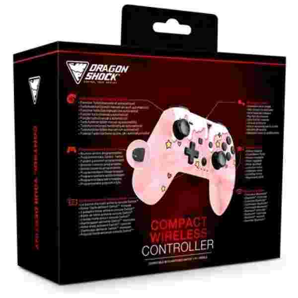 DRAGONSHOCK POPTOP BREZŽIČNI KONTROLER ZA SWITCH, PC, MOBILE - SWEET PINK - Image 4