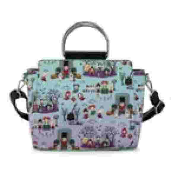 LOUNGEFLY DISNEY HOCUS POCUS SCENE AOP TORBA