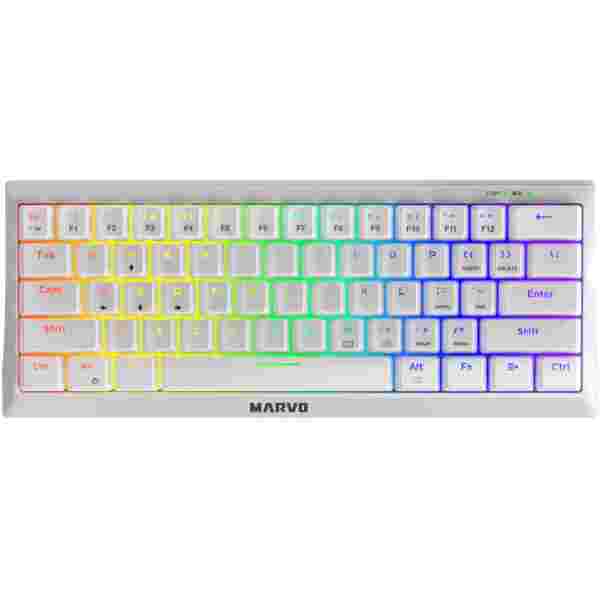 MARVO KG962 MECHANICAL KEYBOARD - WHITE