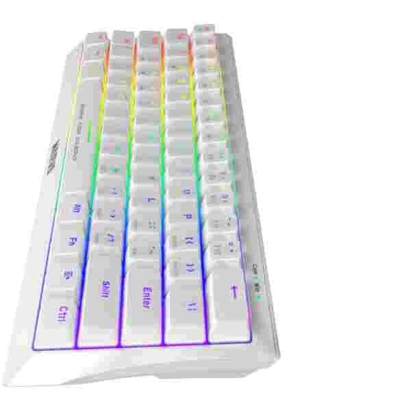 MARVO KG962 MECHANICAL KEYBOARD - WHITE - Image 4