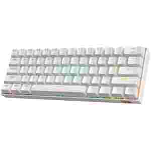 REDRAGON DRACONIC K530RGB PRO BT/ŽIČNA BELA MEHANSKA TIPKOVNICA, RDEČA STIKALA - Image 3