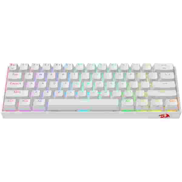 REDRAGON DRACONIC K530RGB PRO BT/ŽIČNA BELA MEHANSKA TIPKOVNICA, RJAVA STIKALA - Image 4