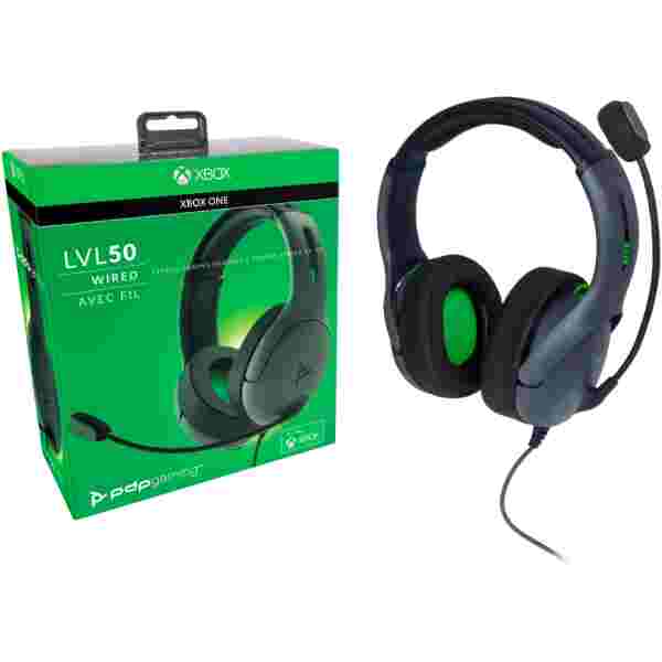 Slušalke PDP LVL50 Chat Headset za XBOX One sive barve - Image 3