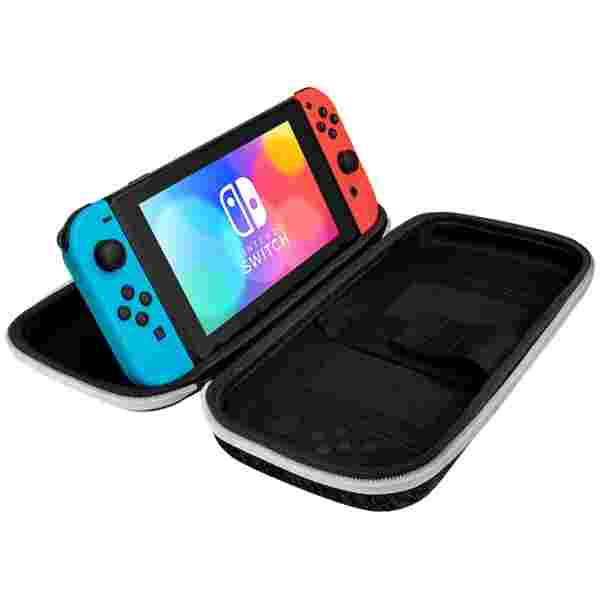 PDP NINTENDO SWITCH DELUXE TRAVEL CASE - BLACK & WHITE - Image 4