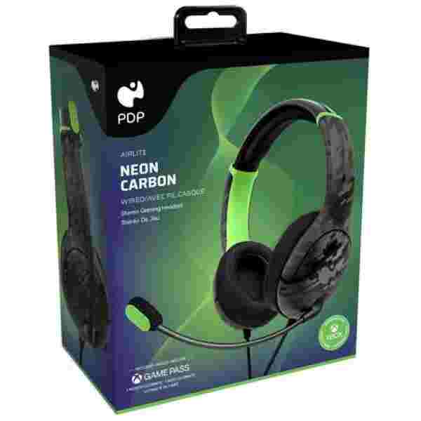 PDP XBOX AIRLITE ŽIČNE SLUŠALKE - NEON CARBON - Image 2