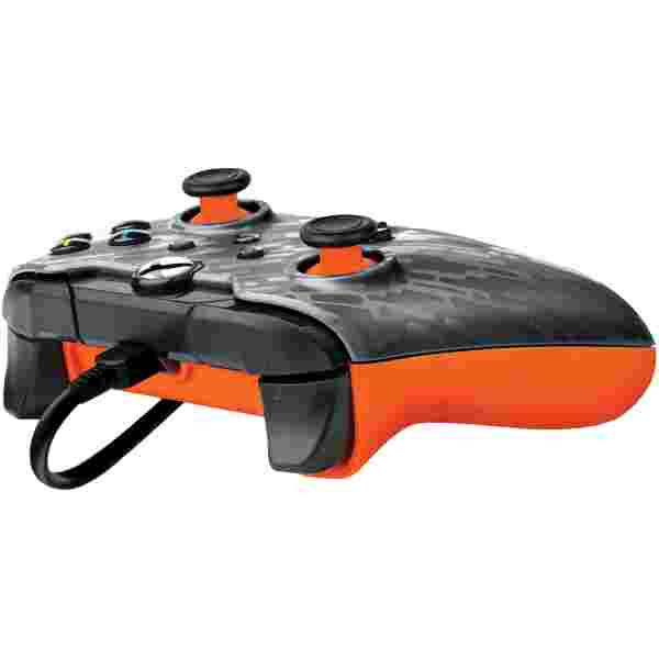 PDP XBOX WIRED CONTROLLER CARBON - ATOMIC (ORANGE) - Image 2