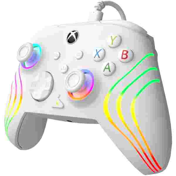 PDP XBOX ŽIČNI KONTROLER AFTERGLOW WAVE WHITE - Image 2