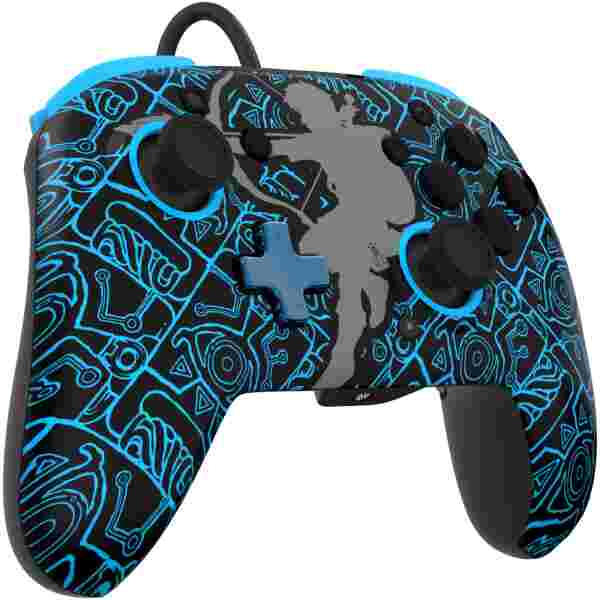 PDP NINTENDO SWITCH ŽIČNI KONTROLER REMATCH – LINK GLOW IN THE DARK - Image 3