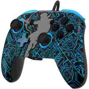 PDP NINTENDO SWITCH ŽIČNI KONTROLER REMATCH – LINK GLOW IN THE DARK - Image 4