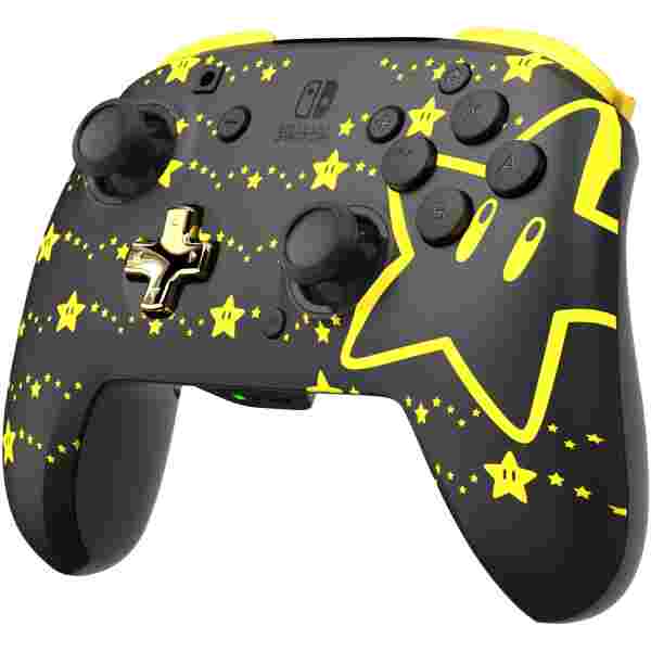 PDP NINTENDO SWITCH BREZŽIČNI KONTROLER REMATCH - SUPER STAR GLOW IN THE DARK - Image 4