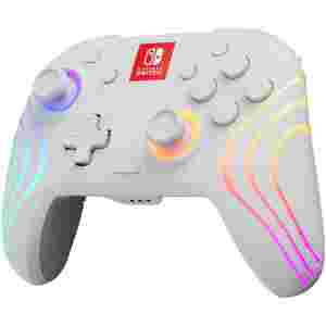 PDP NINTENDO SWITCH BREZŽIČNI KONTROLER AFTERGLOW WAVE - BELE BARVE - Image 2