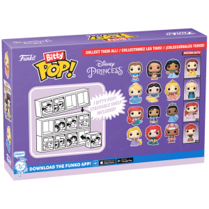 FUNKO BITTY POP: DISNEY - ARIEL 4PK - Image 2