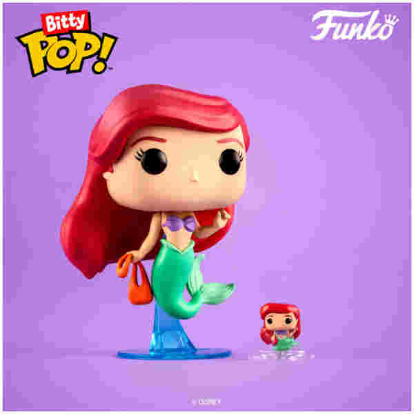 FUNKO BITTY POP: DISNEY - ARIEL 4PK - Image 4