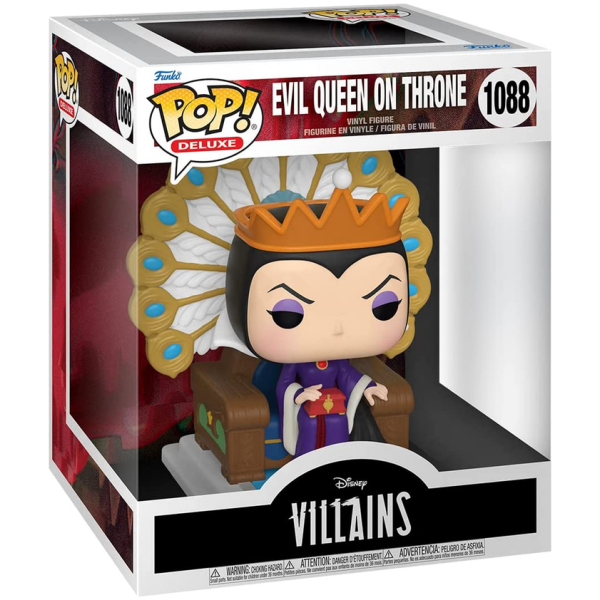FUNKO POP DELUXE: VILLAINS - EVIL QUEEN ON THRONE - Image 3