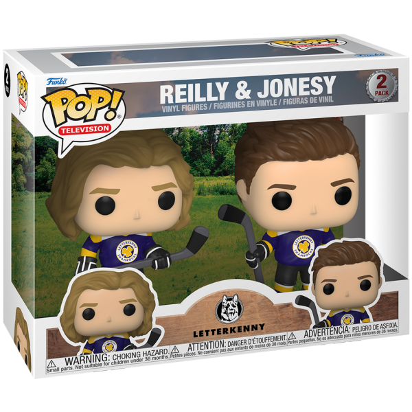 FUNKO POP TELEVISION: LETTERKENNY - 2PK REILLY & JONESY IN JERSEYS