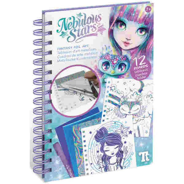 Kreativni blok - glitter in folija art