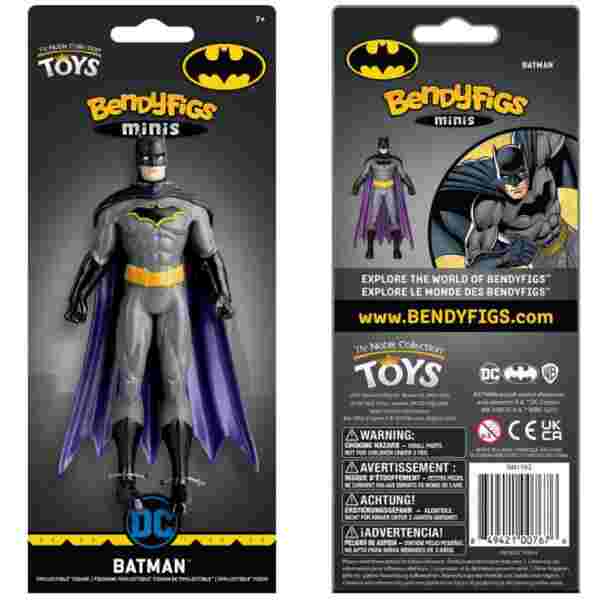 NOBLE COLLECTION DC - BATMAN C - BATMAN MINI BENDYFIG - Image 2