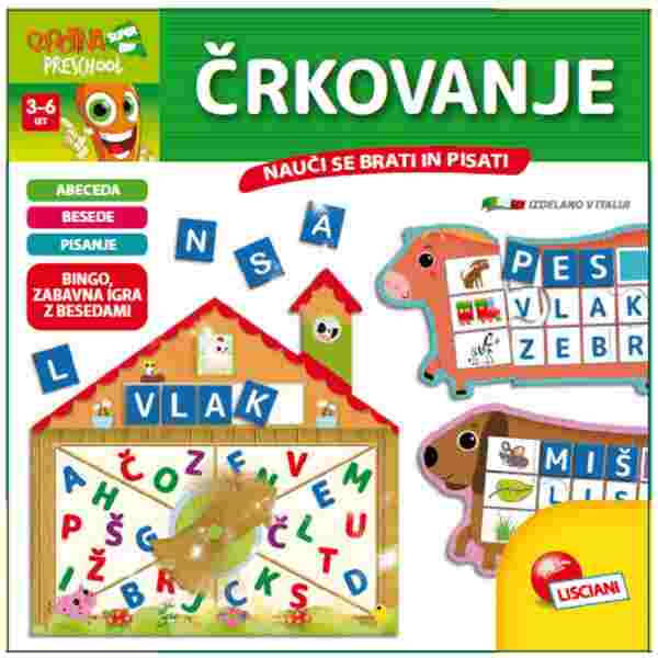Lisciani igra Črkovanje