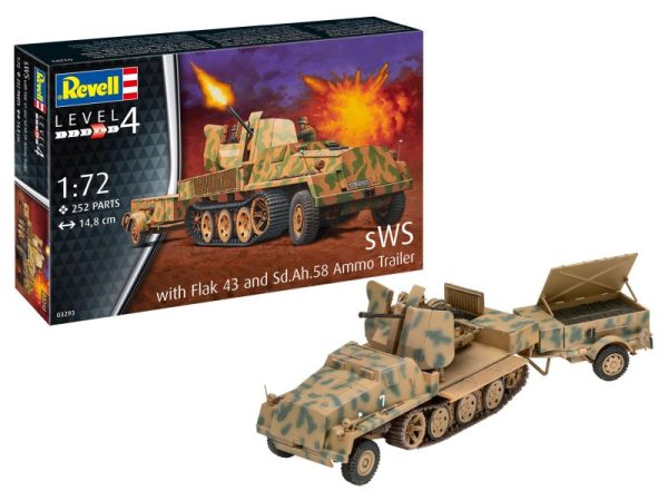 sWS with Flak43 and Sd.Ah58 Ammo Trailer - 120