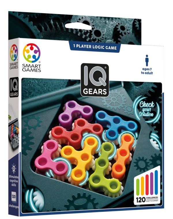 Smart Games IQ Gears (120 izzivov) SG 307
