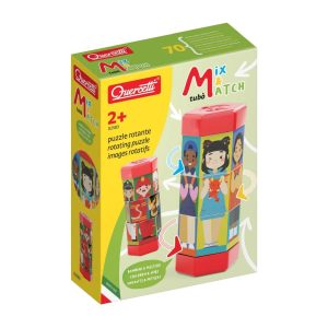 Quercetti Mix & Match živali (vrtljiva sestavljanka)