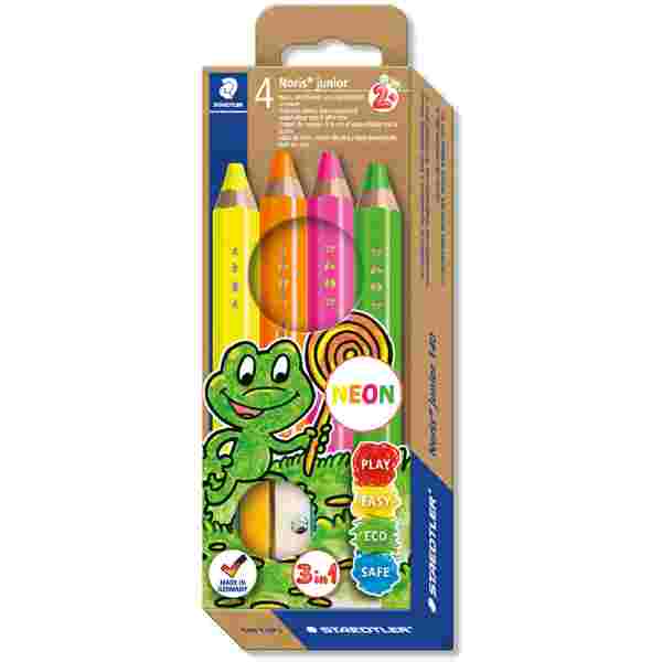 Barvice Noris junior neon 4/1