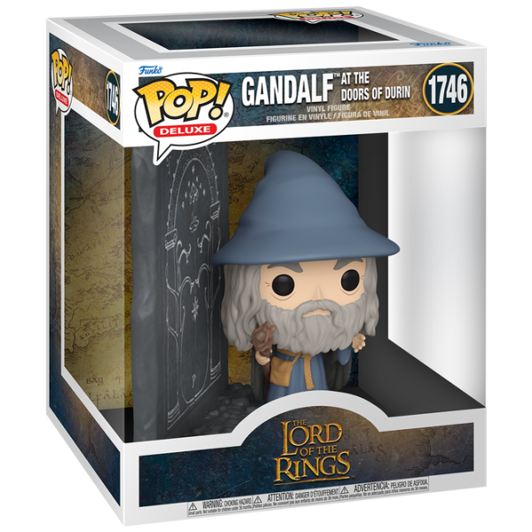 FUNKO POP DLX: LORD OF THE RINGS S8 - GANDALF DOORS OF DURIN - Image 2