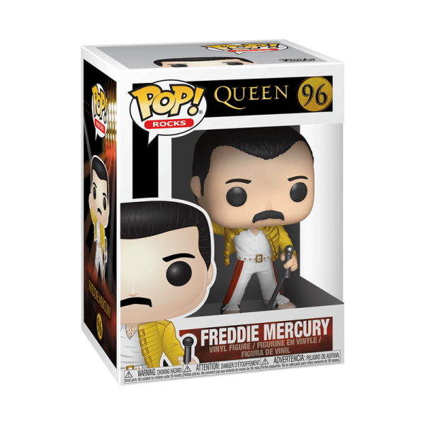 FUNKO POP ROCKS: QUEEN - FREDDY MERCURY WEMBLEY 1986 - Image 2