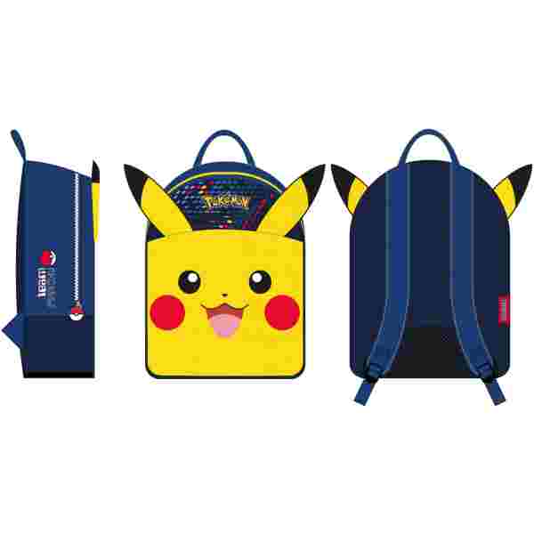 POKEMON - PIKACHU - JUNIOR nahrbtnik 32 cm modre barve - Image 2