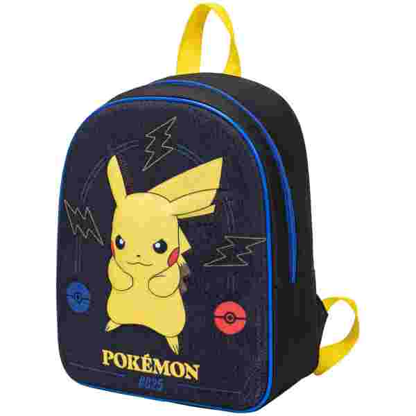 POKEMON - PIKACHU - JUNIOR nahrbtnik 32 cm črne barve - Image 2