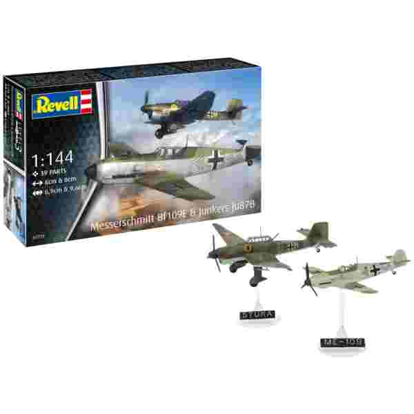 Messerschmitt Bf109E & Junkers Ju87B Stuka - 075