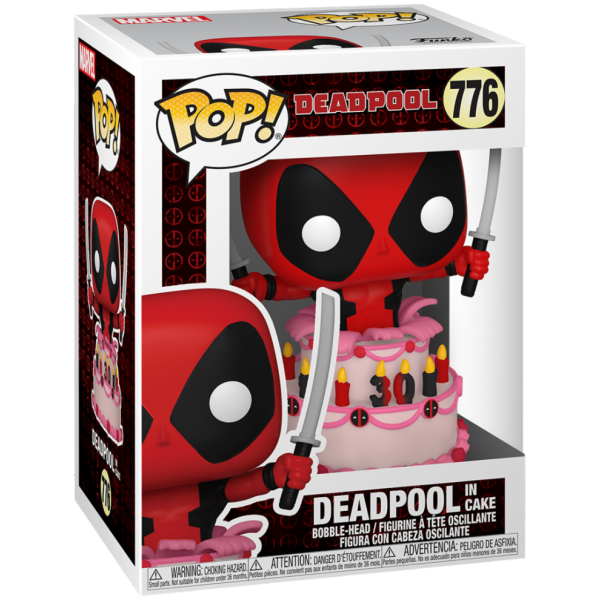 FUNKO POP: MARVEL - DEADPOOL 30TH - DEADPOOL IN CAKE - Image 2