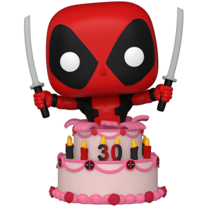 FUNKO POP: MARVEL - DEADPOOL 30TH - DEADPOOL IN CAKE