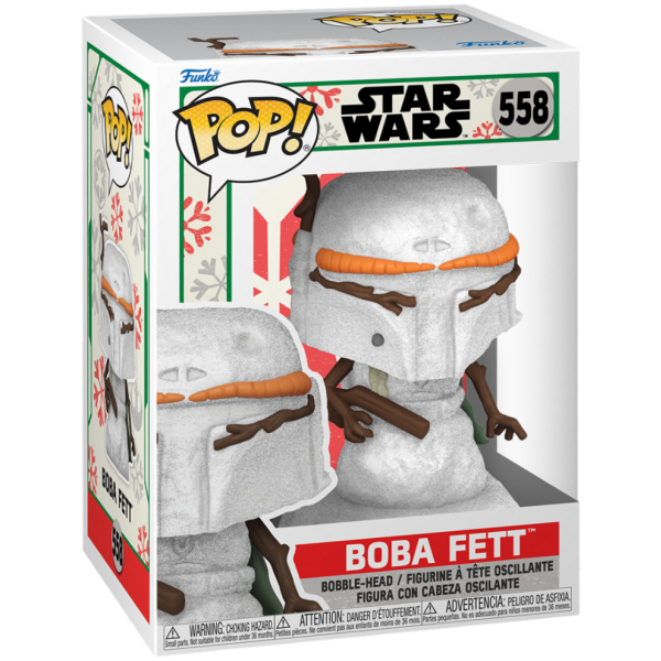 FUNKO POP: STAR WARS - HOLIDAY - BOBA FETT(SNWMN)